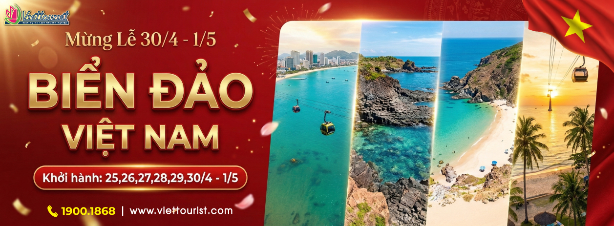 Tour Biển-Đảo lễ 30/4