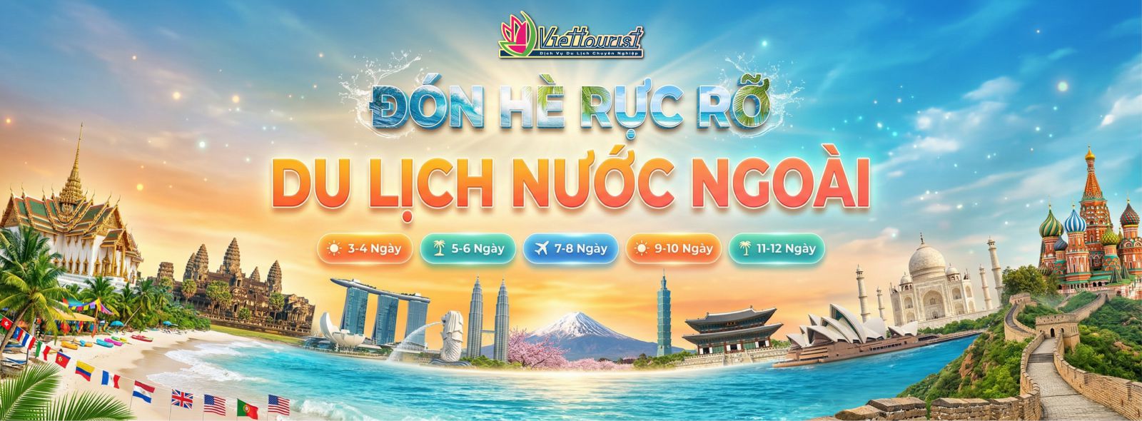 DU LỊCH MÙA HÈ NƯỚC NGOÀI