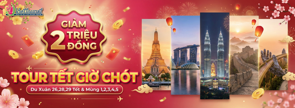 Tour du lịch Tết giờ chót