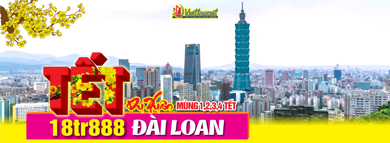 Tour Đài Loan Tết Nguyên Đán