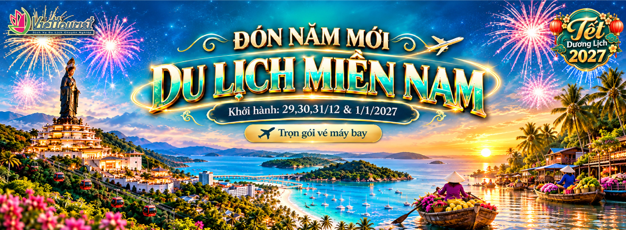 Tour Tết Dương Lịch Miền Nam