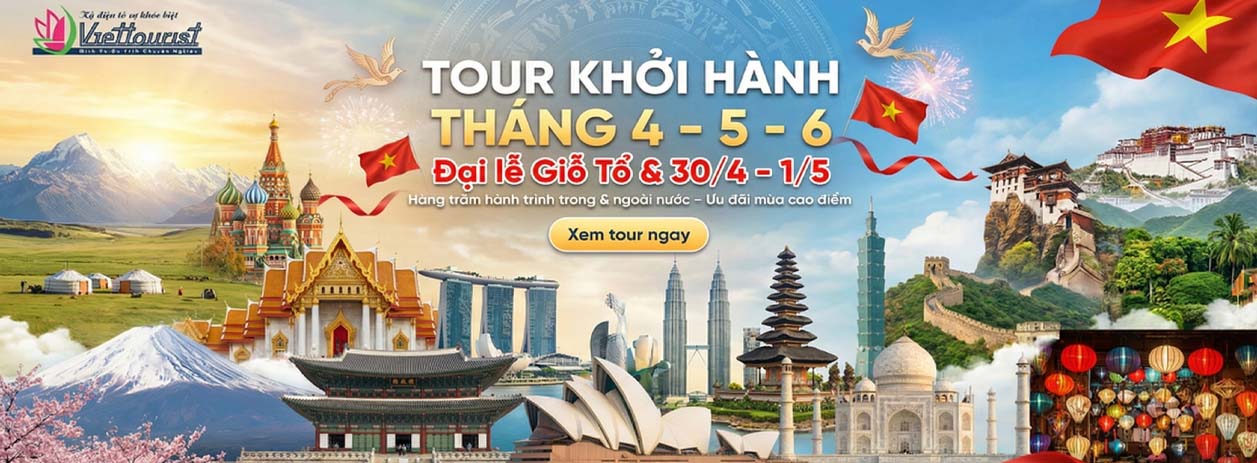 LỊCH KHỞI HÀNH TOUR 2026