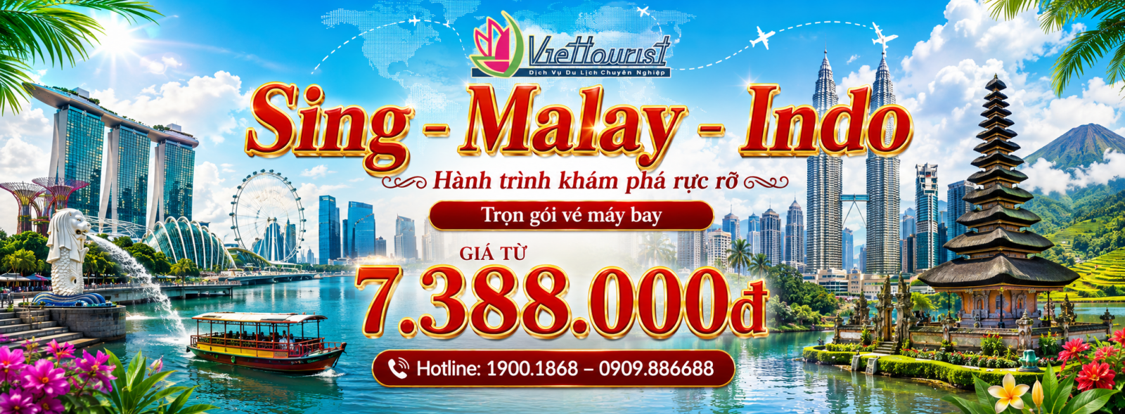SINGAPORE - MALAYSIA - INDONESIA