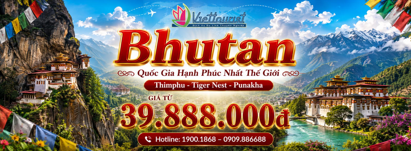 Du Lịch Bhutan 2026 - 2027