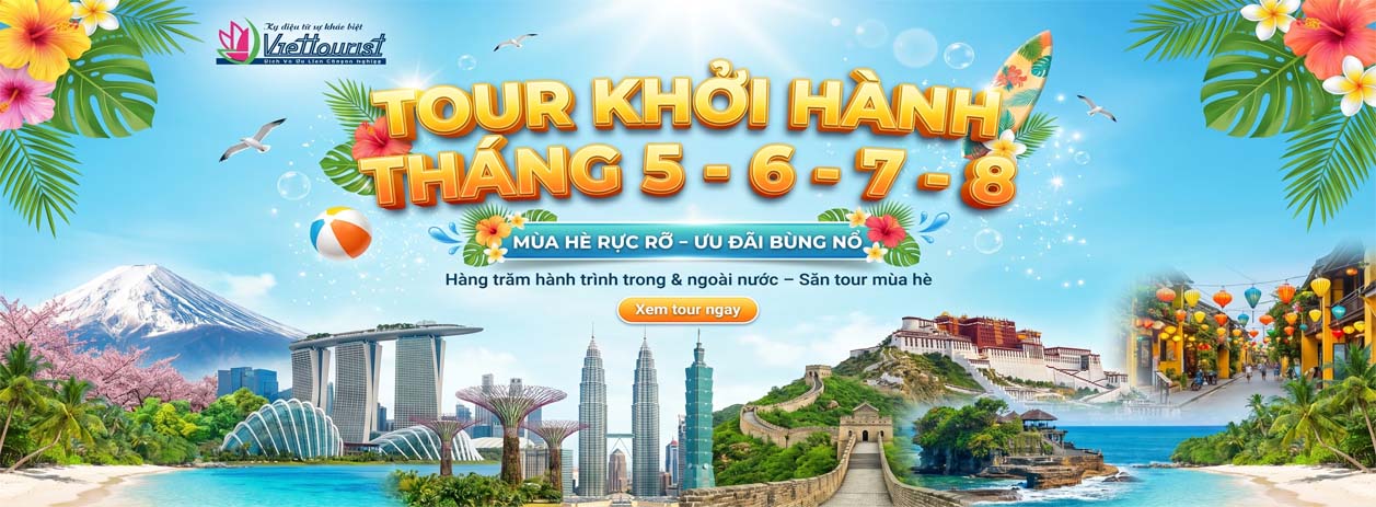 LỊCH KHỞI HÀNH TOUR 2026