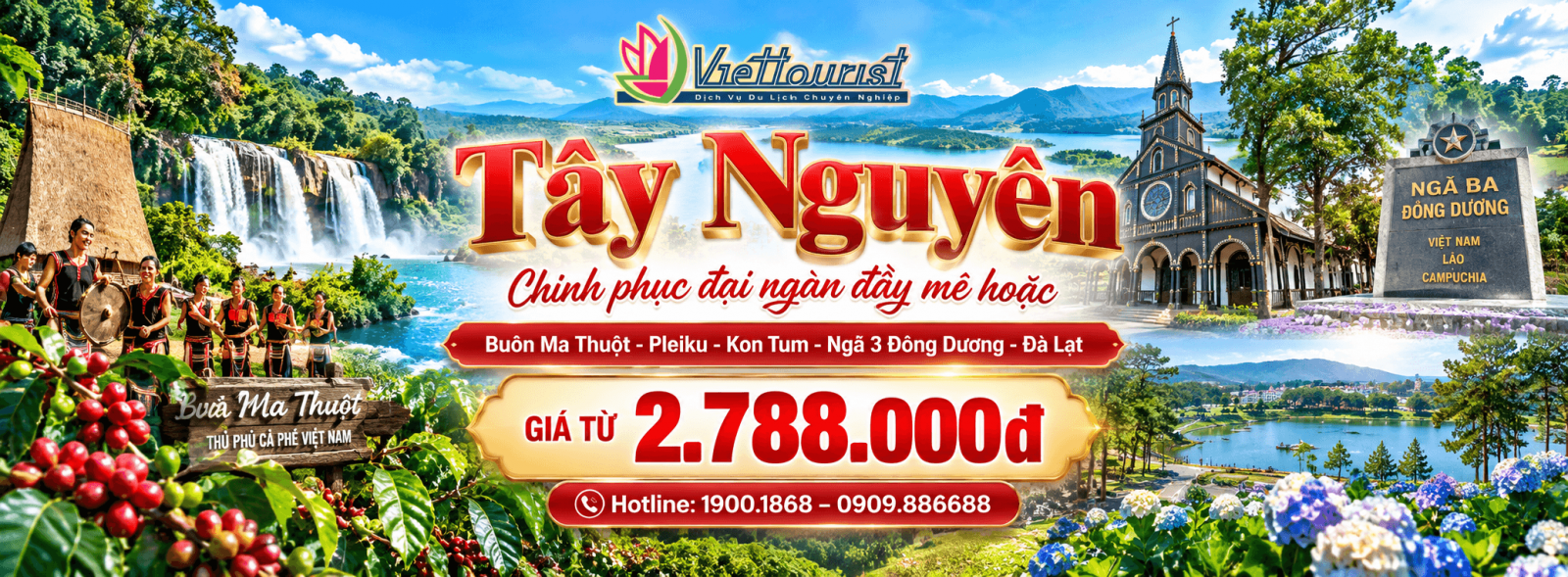 Du lịch Tây Nguyên