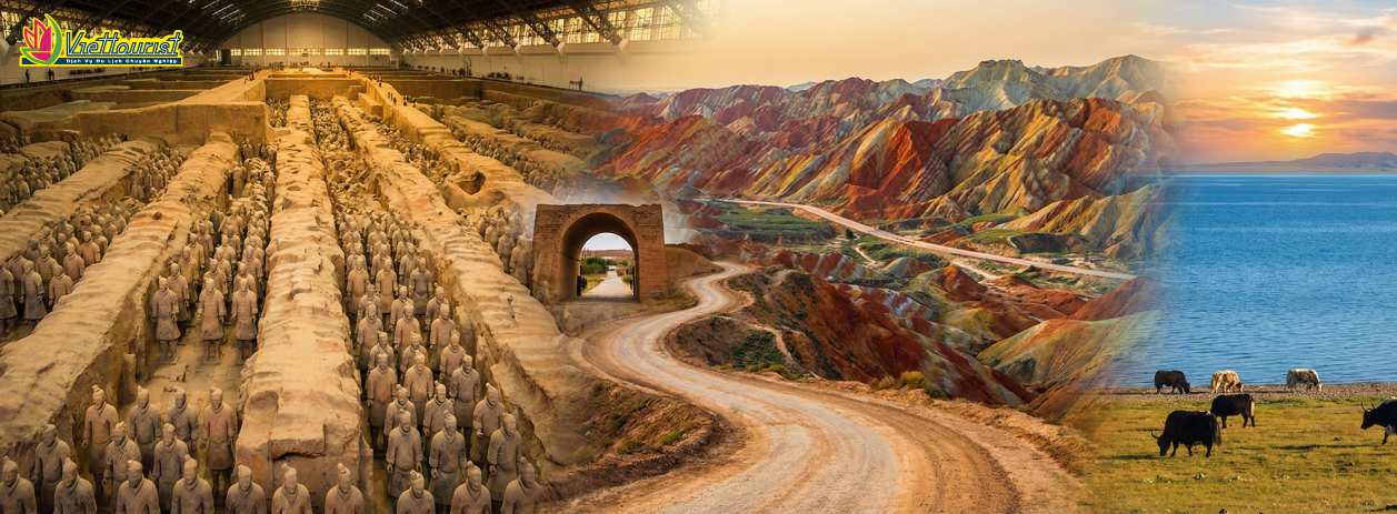 Tây An - Hà Nam - Cam Túc - Thanh Hải