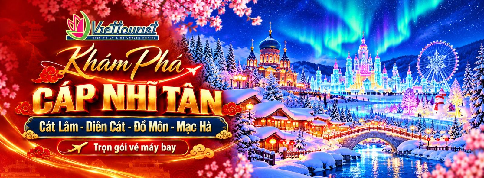 Cáp Nhĩ Tân - Làng tuyết cổ tích