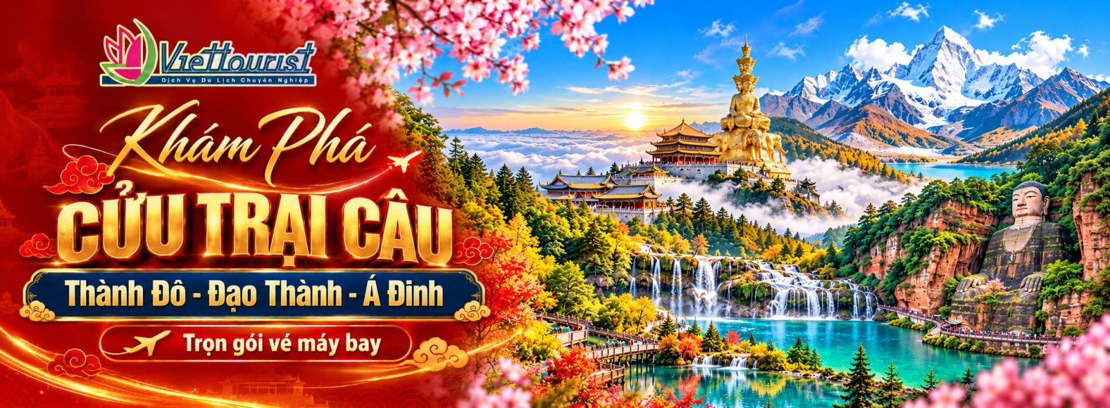 Cửu Trại Câu - Thành Đô - Tứ Xuyên