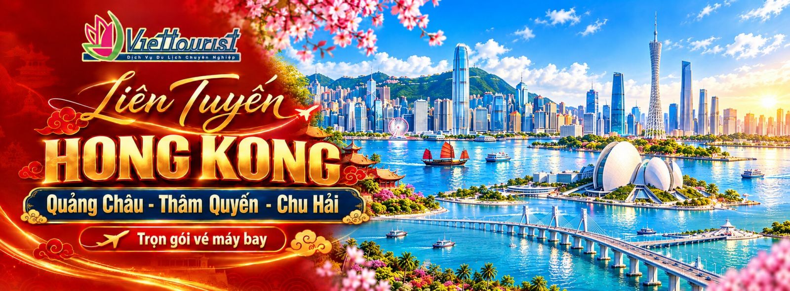 Du Lịch Hong Kong - Quảng Châu - Thẩm Quyến