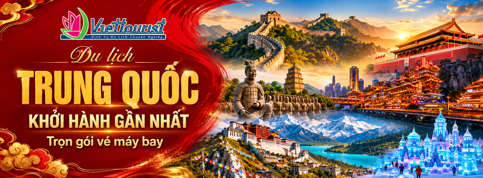 Tour Trung Quốc Khởi Hành Gần Nhất