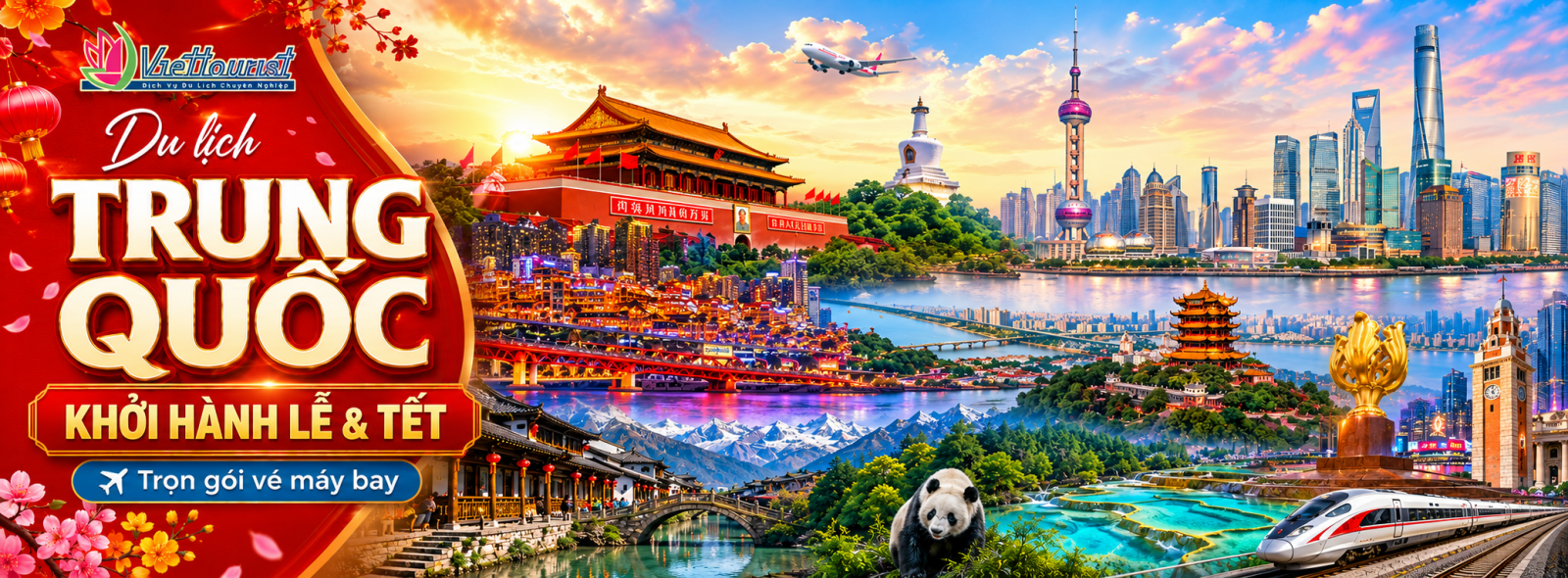 Tour Trung Quốc Dịp Lễ - Tết