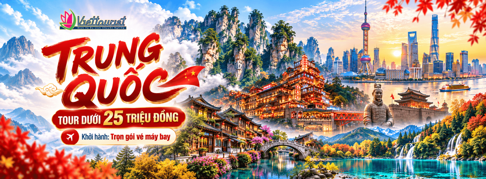 Tour Trung Quốc Dưới 25tr888