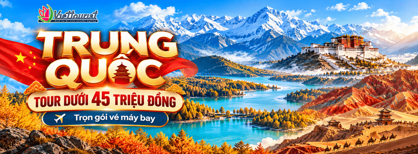 Tour Trung Quốc Dưới 45tr888