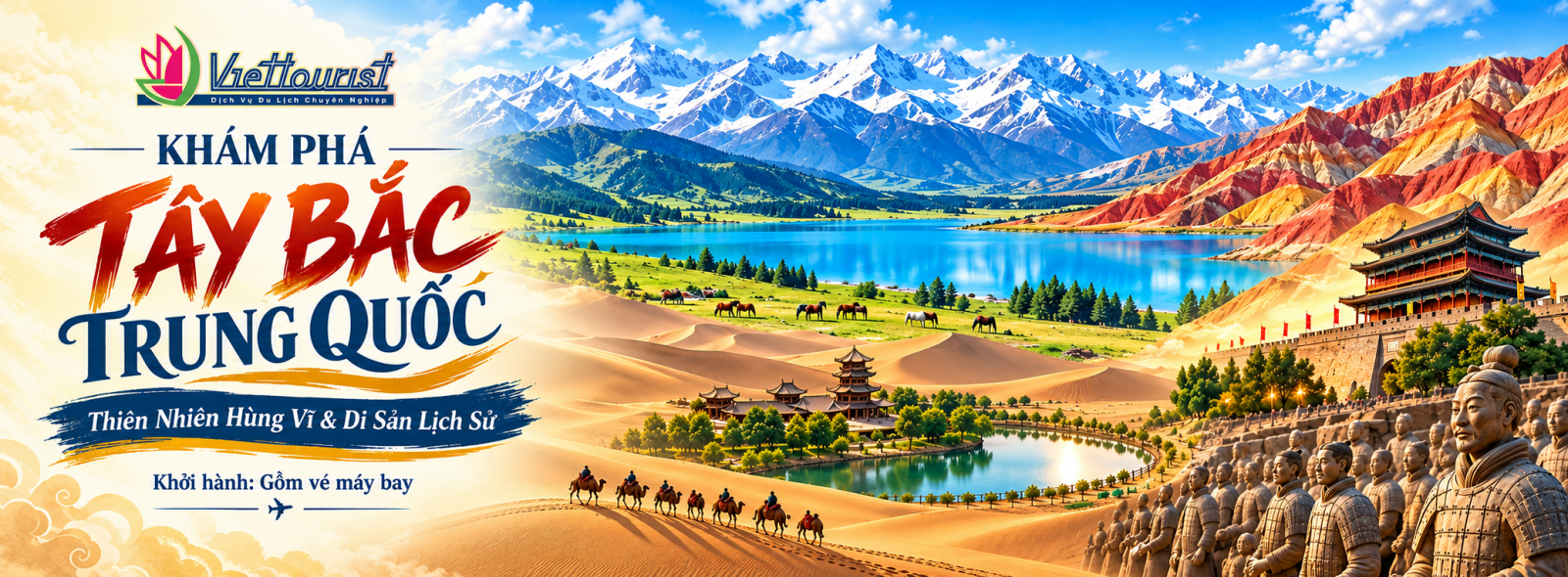 Tour Tây Bắc Trung Quốc