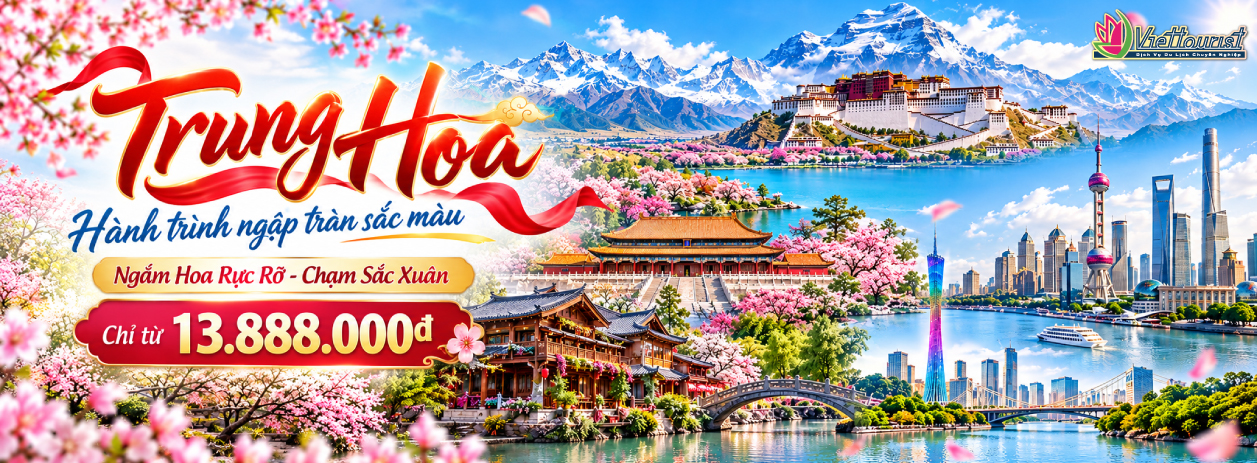 Tour Trung Quốc Mùa Xuân