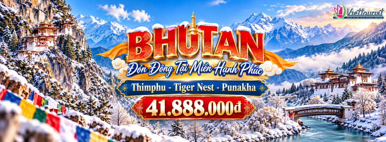 Du Lịch Bhutan 2026 - 2027