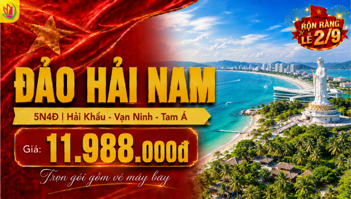 Tour du lịch Đảo Hải Nam 5N4Đ