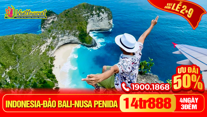 Tour lễ 2/9 BALI - INDONESIA 4N3Đ -TẶNG VIP TOUR ĐẢO NUSA PENIDA