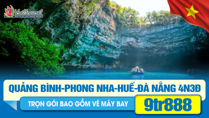 Tour Du Lịch Lễ 30/4 ĐÀ NẴNG - HỘI AN - BÀ NÀ HILLS - HUẾ - QUẢNG BÌNH 4N3Đ