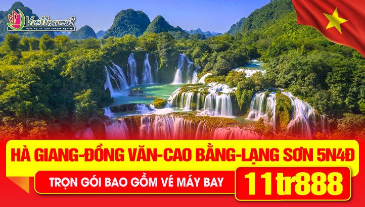Tour du lịch Lễ 30/4 HÀ GIANG - CAO BẰNG - LẠNG SƠN 5N4Đ