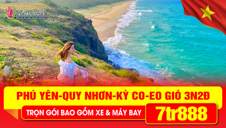 Tour du lịch lễ 30/4 Quy Nhơn - Phú Yên liên tuyến 3N2Đ
