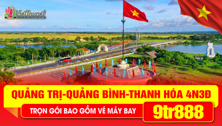 Tour du lịch Lễ 30/4 QUẢNG TRỊ - QUẢNG BÌNH - NGHỆ AN - THANH HÓA 4N3Đ