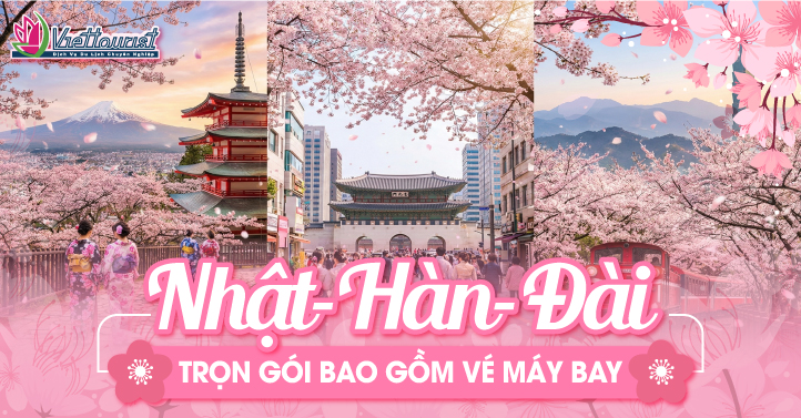 Tour Nhật-Hàn-Đài liên tuyến