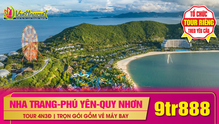 TOUR DU LỊCH TẾT NHA TRANG - PHÚ YÊN - QUY NHƠN 4N3Đ