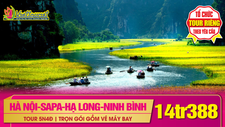 TOUR DU LỊCH TẾT HÀ NỘI - SAPA - HẠ LONG - NINH BÌNH 5N4Đ