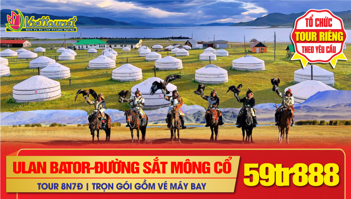 Tour Du Lịch Tết Nguyên Đán Mông Cổ 8N7Đ | Trải nghiệm tuyến đường sắt xuyên sa mạc Gobi từ Nội Mông đến Mông Cổ - Thủ Đô Ulan Bator