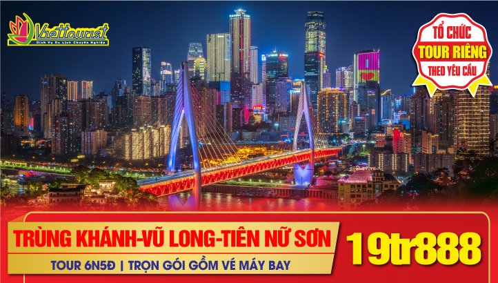 Du Lịch Tết Nguyên Đán Trung Quốc Trùng Khánh - Di sản Vũ Long - Tiên Nữ Sơn - Núi Jinfo KIM PHẬT SƠN - Vip tour Di sản Thế Giới Đại Túc Thạch Khắc 6N5Đ