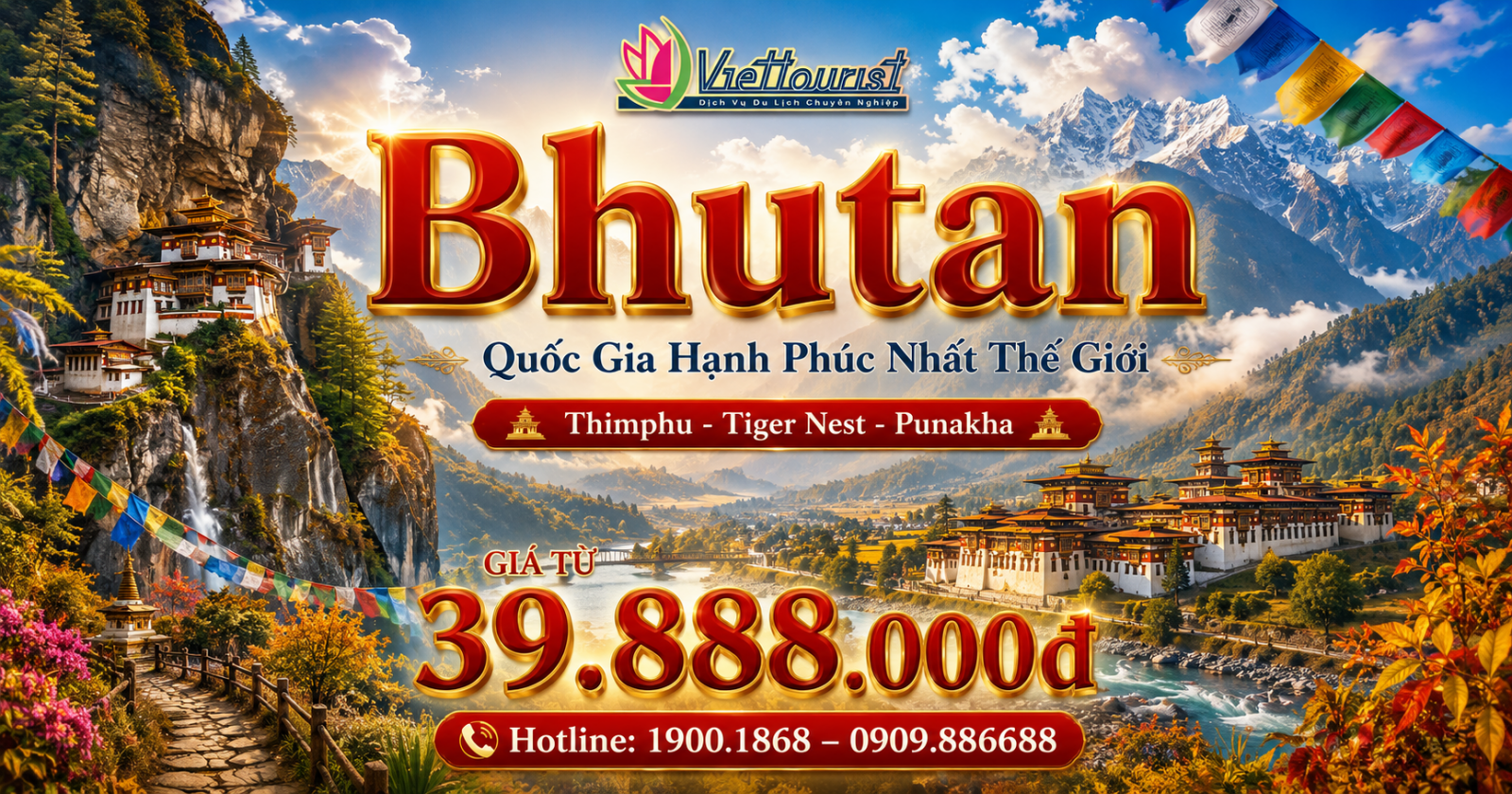 Du Lịch Bhutan 2026 - 2027