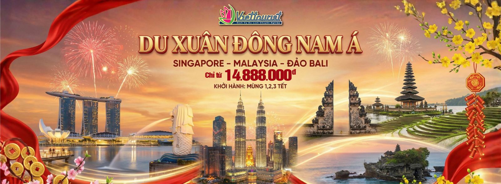 Sing-Mã-Indo Tết Nguyên Đán