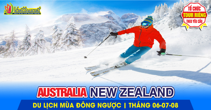 Tour Úc - New Zealand Mùa Đông Tháng 06 -08