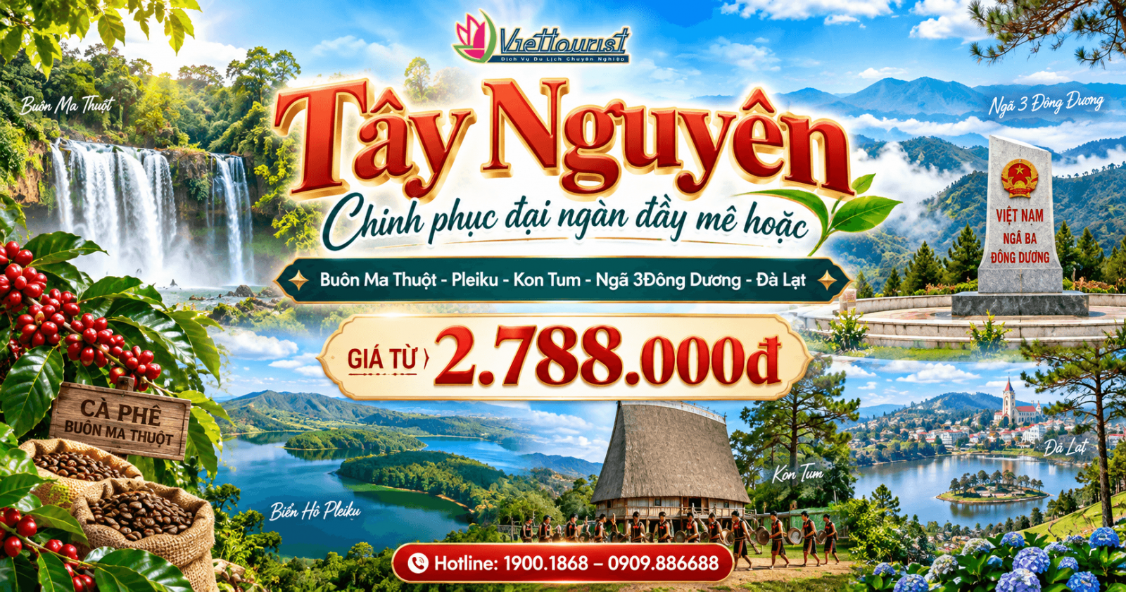Du lịch Tây Nguyên