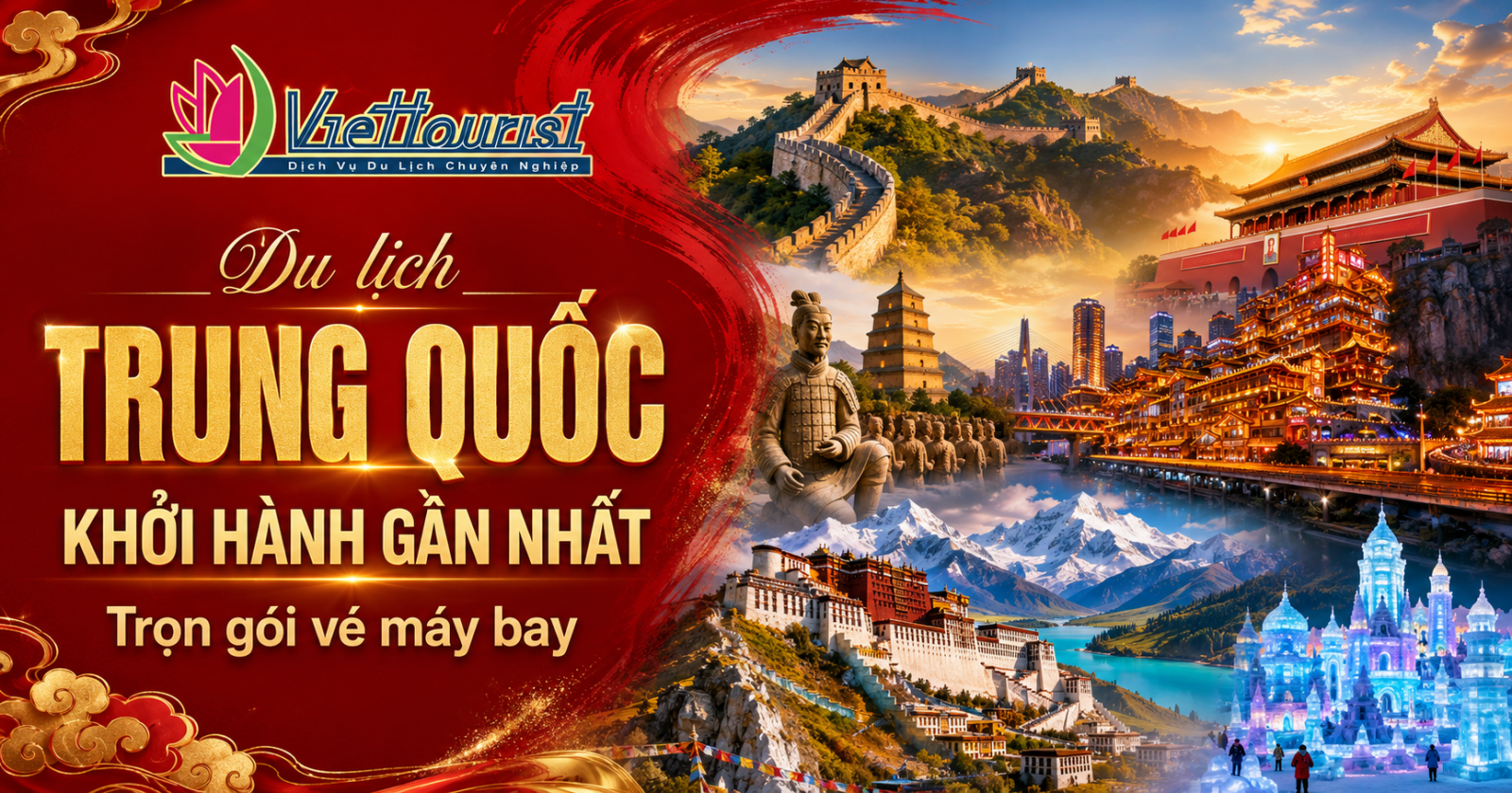 Tour Trung Quốc Khởi Hành Gần Nhất