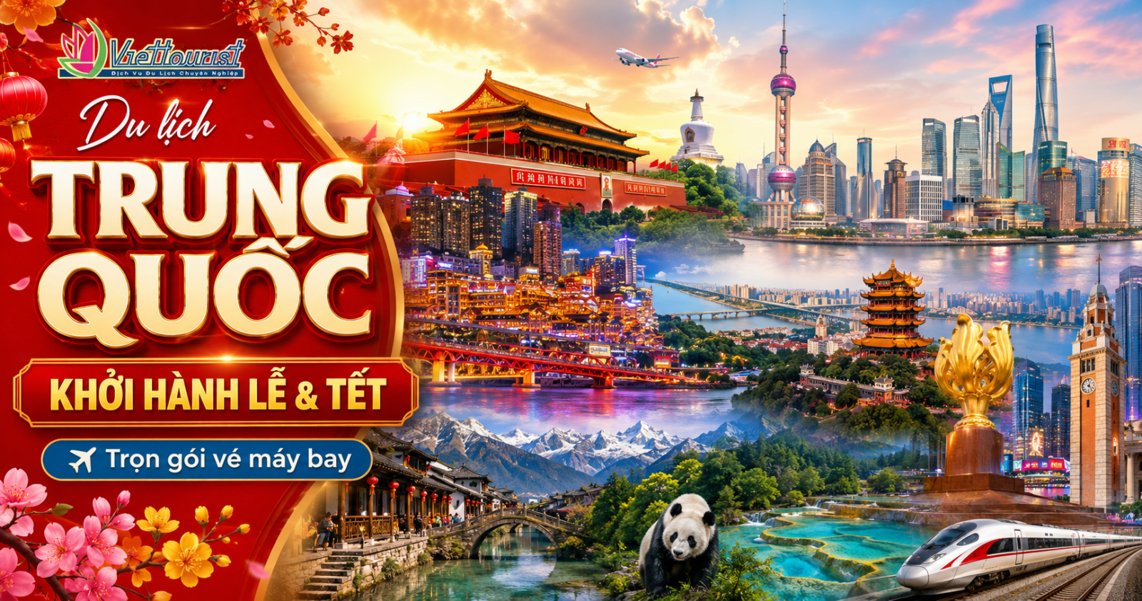 Tour Trung Quốc Dịp Lễ - Tết