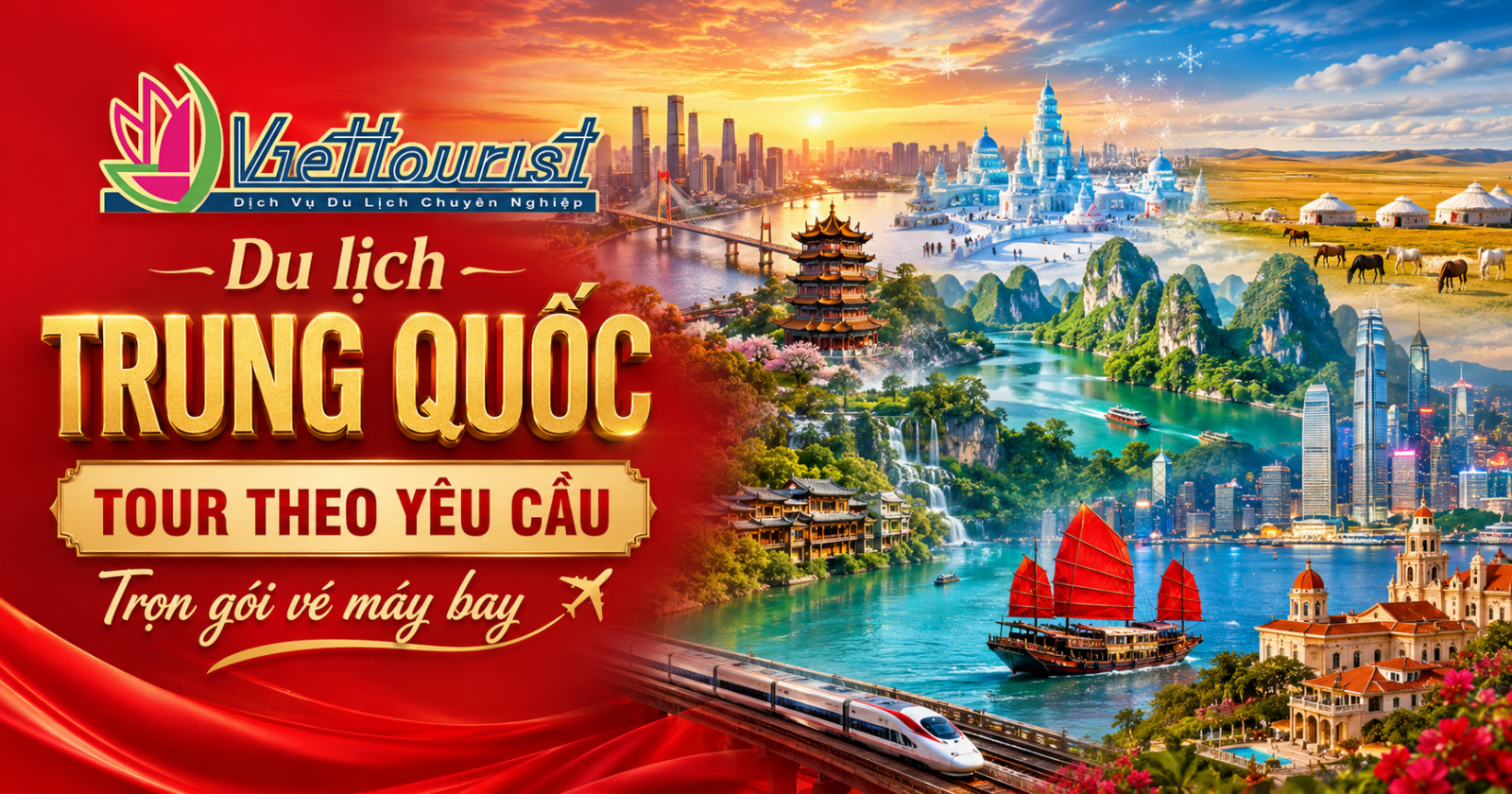 Tour Trung Quốc Theo Yêu Cầu