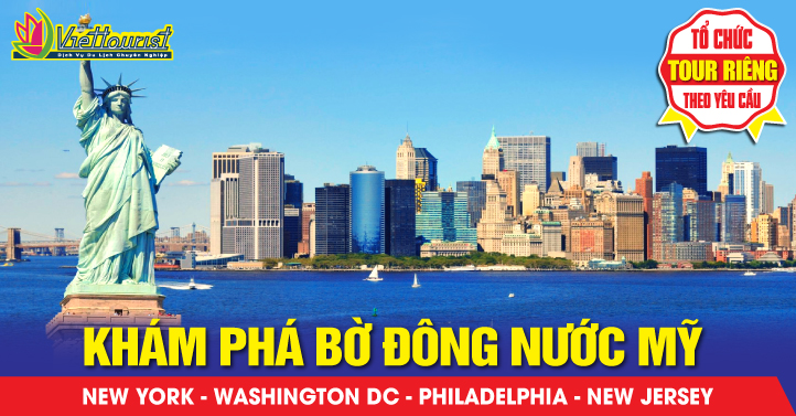 Tour Mỹ Bờ Đông