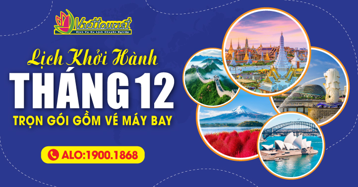 Tour Khởi Hành Tháng 12