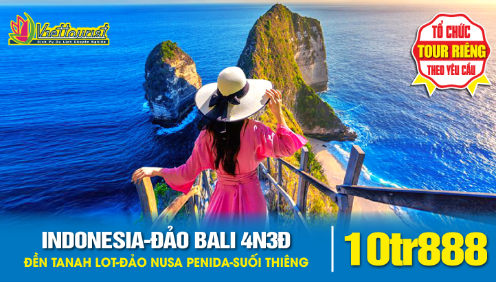Tour BALI - INDONESIA 4N3Đ -TẶNG VIP TOUR ĐẢO NUSA PENIDA