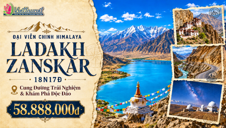 Ladakh Đại Viễn Chinh 18N17Đ