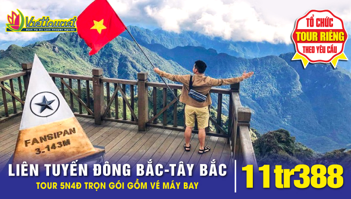 Tour du lịch SAPA - HÀ GIANG - PHÚ THỌ 5N4Đ Đông Tây Bắc liên tuyến 5 Ngày 4Đêm