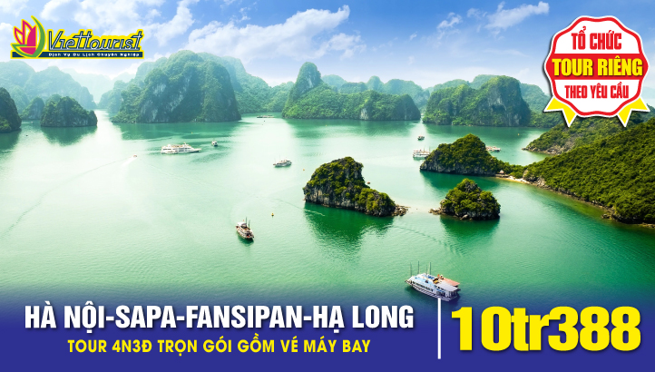 HÀ NỘI - SAPA - FANSIPAN - HẠ LONG 4N3Đ