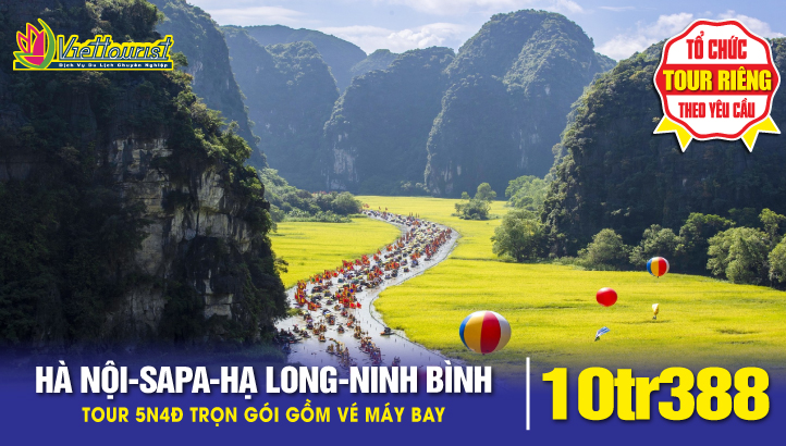 HÀ NỘI - SAPA - FANSIPAN - HẠ LONG - NINH BÌNH 5N4Đ