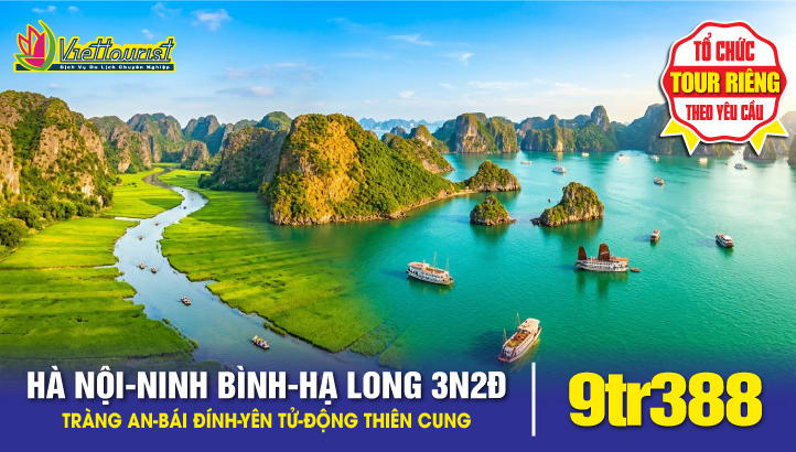 HÀ NỘI – NINH BÌNH – HẠ LONG – YÊN TỬ 3N2Đ