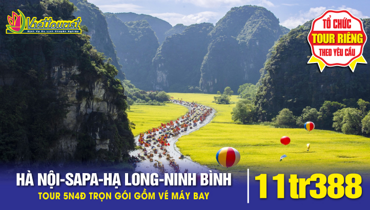 HÀ NỘI - SAPA - FANSIPAN - HẠ LONG - NINH BÌNH 5N4Đ