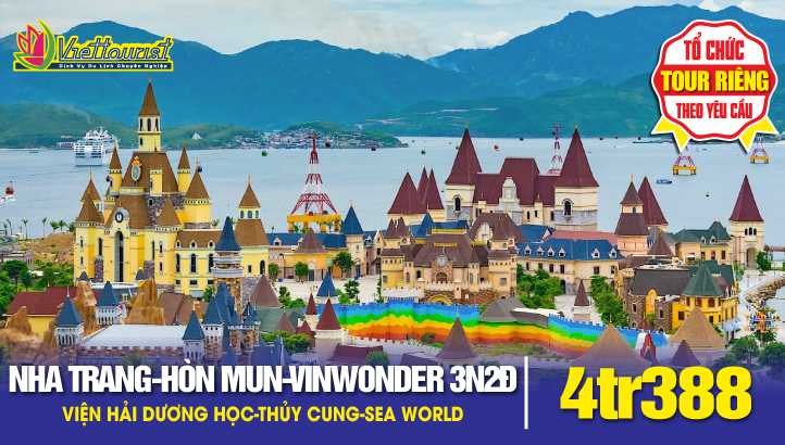 NHA TRANG - HÒN MUN - VINWONDER 3N2Đ
