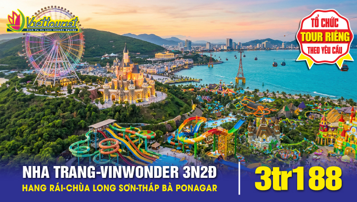 NHA TRANG - MIRAE PARK BÃI SỎI 3 NGÀY 3 ĐÊM